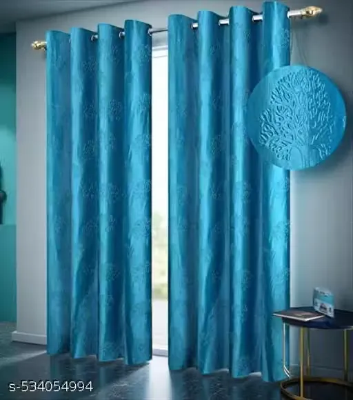 Sirjanhaar Furnish a new Collection of Punching Tree curtains For your home Pack of 2